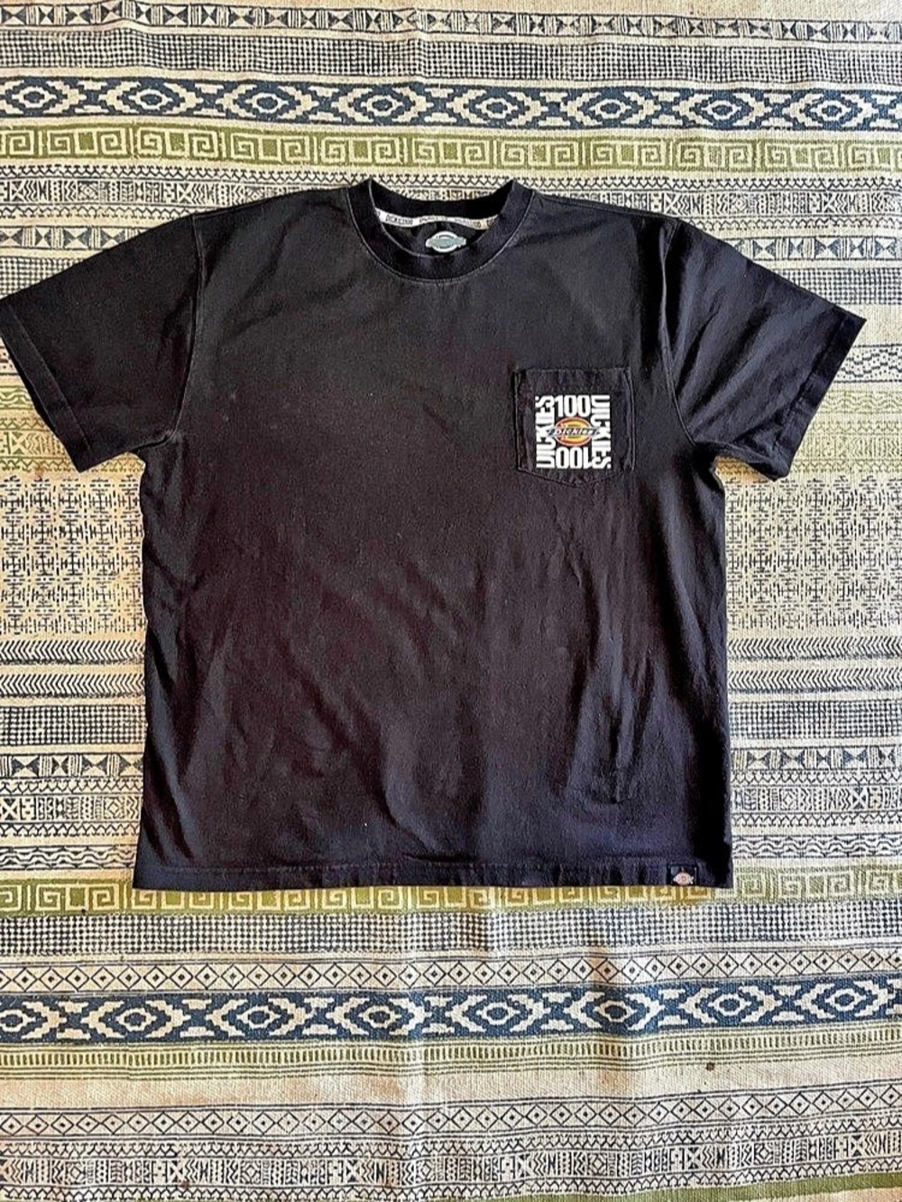 Dickies 100 Year Anniversary Pocket T-Shirt Black XL
